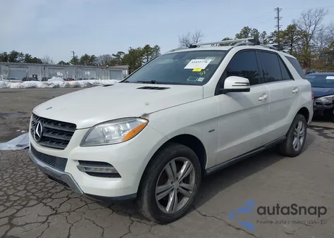2012 Mercedes-Benz Ml 350 Bluetec 4Matic z USA, uszkodzony, nr VIN 4JGDA2EB7CA085997